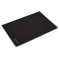 Libreta liderpapel tapa negra a4 80 hojas 60g/m2 liso sin margen