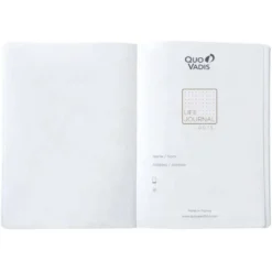 Libreta Quo Vadis Life Journal Infinite Dots 150x210 mm Puntos Tapa Similpiel Azul