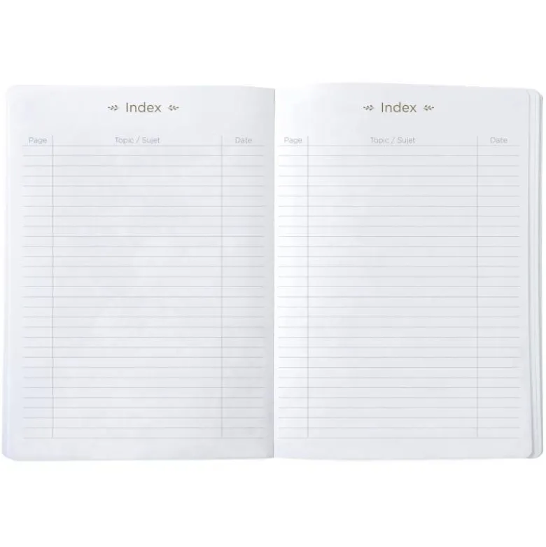 Libreta Quo Vadis Life Journal Infinite Dots 150x210 mm Puntos Tapa Similpiel Azul