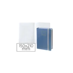 Libreta Quo Vadis Life Journal Infinite Dots 150x210 mm Puntos Tapa Similpiel Azul