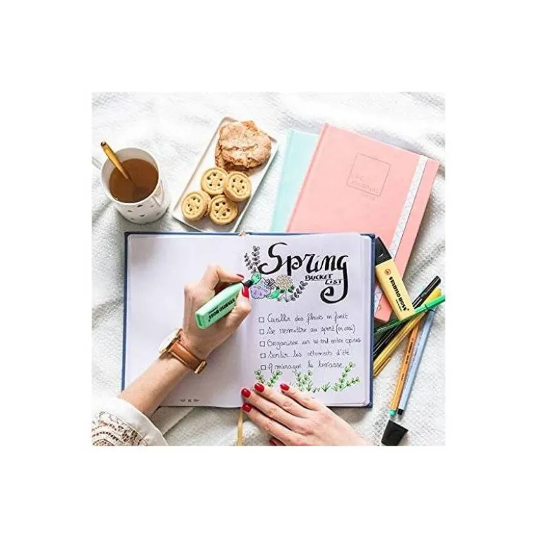 Libreta Quo Vadis Life Journal Infinite Dots 150x210 mm 224 hojas Puntos Tapa Similpiel Verde