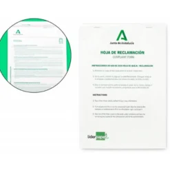 Libro Liderpapel tamaño din A4 Hojas de Reclamacion juntas de Andalucia