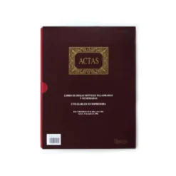 Libro Miquelrius tamaño Din A4 para Actas. 100 hojas