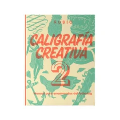 Libro Caligrafia 2 Lettering Rubio con 150 páginas 27x21 cm Tapa dura
