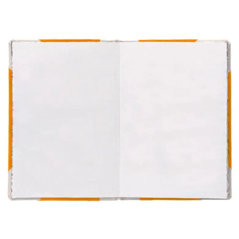 LIBRO CARTONE COSIDO FERNANDES FLECHA DIN A4+ LISO 50 HOJAS 100 GR NARANJA