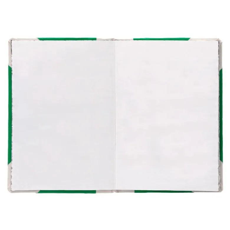 LIBRO CARTONE COSIDO FERNANDES FLECHA DIN A4+ LISO 50 HOJAS 100 GR VERDE