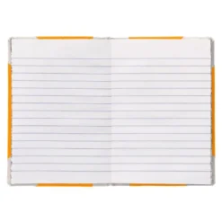 LIBRO CARTONE COSIDO FERNANDES FLECHA DIN A4+ RAYADO HORIZONTAL 50 HOJAS 100 GR NARANJA