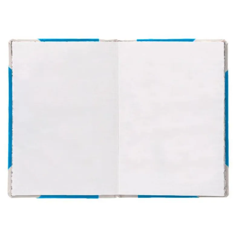 LIBRO CARTONE COSIDO FERNANDES FLECHA DIN A5+ LISO 50 HOJAS 100 GR AZUL