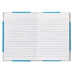 LIBRO CARTONE COSIDO FERNANDES FLECHA DIN A5+ RAYADO HORIZONTAL 50 HOJAS 100 GR AZUL
