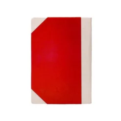 LIBRO CARTONE COSIDO FERNANDES FLECHA DIN A5+ RAYADO HORIZONTAL 50 HOJAS 100 GR ROJO