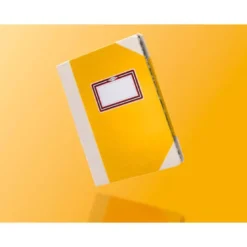 LIBRO CARTONE COSIDO FERNANDES FLECHA DIN A6+ LISO 50 HOJAS 100 GR AMARILLO