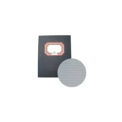 LIBRO CARTONE COSIDO FERNANDES FLECHA DIN A5+ RAYADO HORIZONTAL 100 HOJAS 100 GR NEGRO