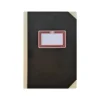 LIBRO CARTONE COSIDO FERNANDES FLECHA DIN A4+ RAYADO HORIZONTAL 50 HOJAS 100 GR NEGRO