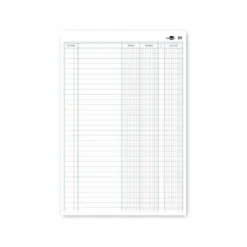 LIBRO LIDERPAPEL FOLIO CARTONE 100 HOJAS CUENTAS CORRIENTES DEBE HABER Y SALDO