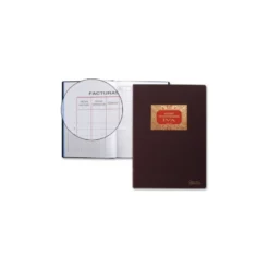 Libro Miquelrius tamaño folio de facturas recibidas 100 hojas