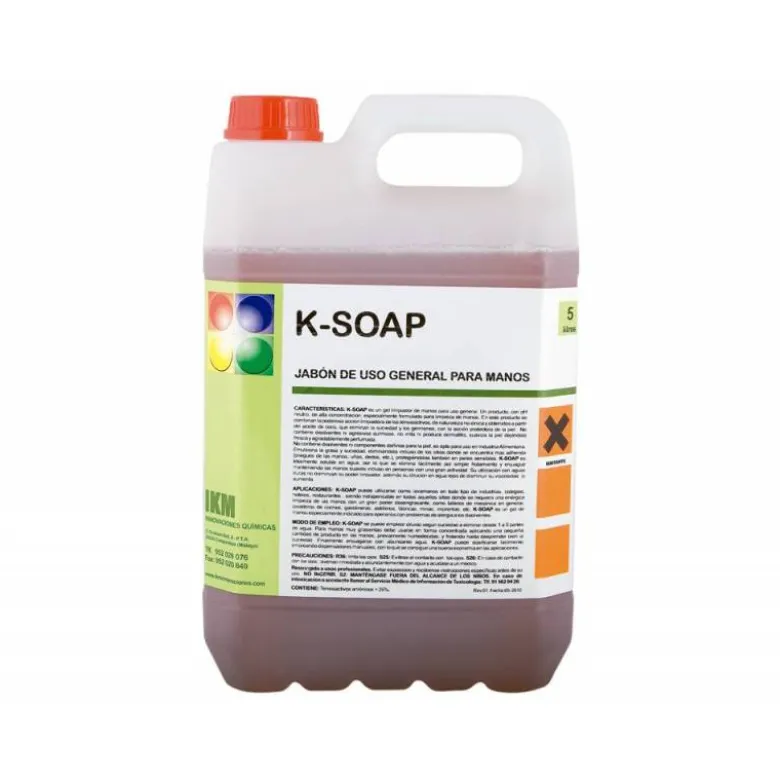 Limpiador marca Ikm garrafa de jabon 5L