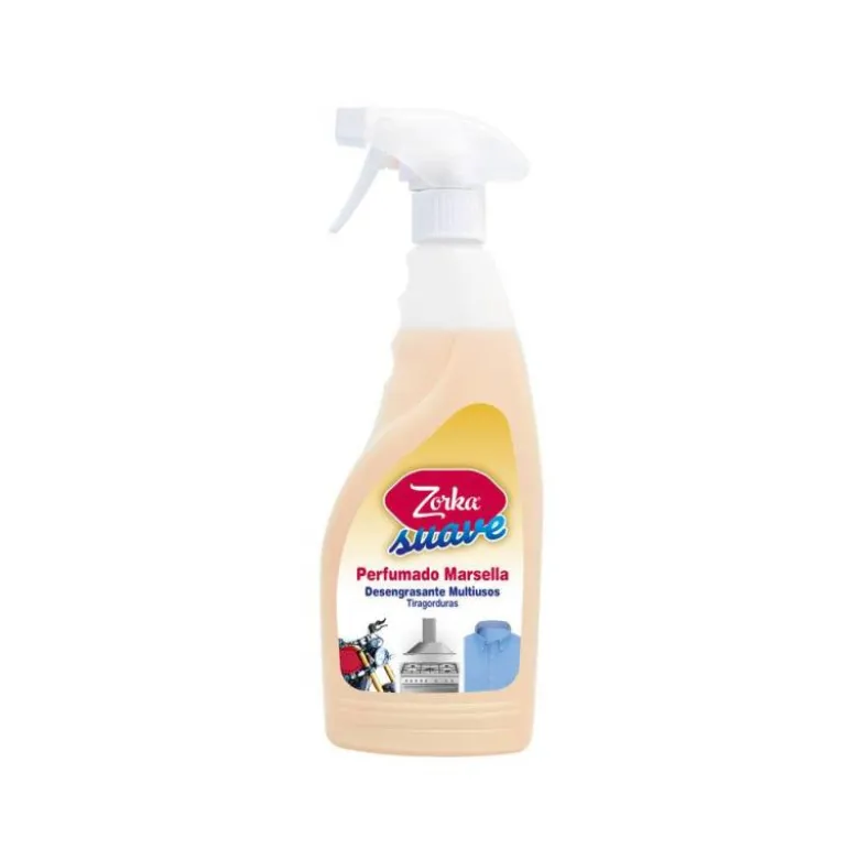 LIMPIADOR DESENGRASANTE MULTIUSOS MARSELLA ZORKA CON PISTOLA PULVERIZADORA 750 ML