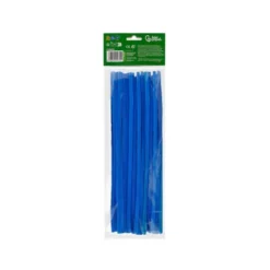LIMPIAPIPAS DE CHENILLA LIDERPAPEL 30 CM COLOR AZUL MATE BOLSA DE 100 UNIDADES