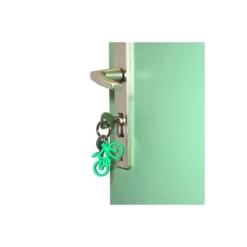 LLAVERO BICICLETA ACRILICO RECICLADO PACK DE 5 UNIDADES COLORES SURTIDOS