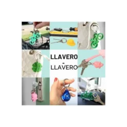 LLAVERO BICICLETA ACRILICO RECICLADO PACK DE 5 UNIDADES COLORES SURTIDOS
