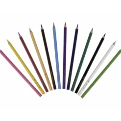 Lápices de colores Liderpapel acuarelables 12 colores