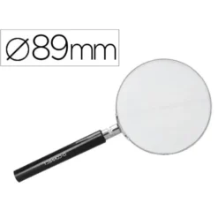 Lupa cristal marca Liderpapel 89 mm