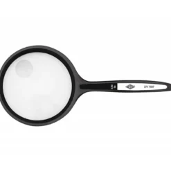 Lupa q-connect cristal bifocal 75 mm mango curvo