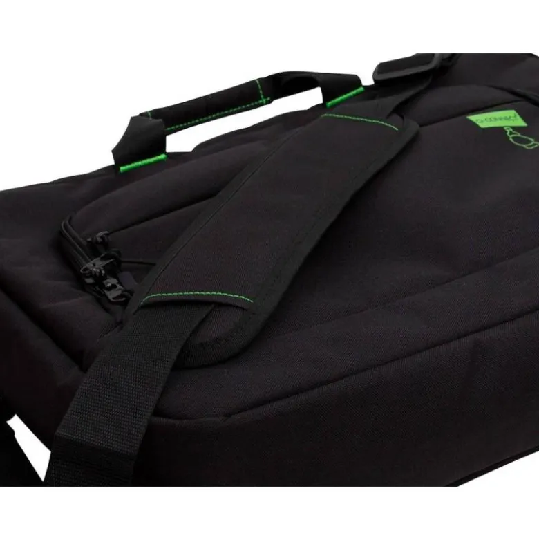 MALETIN PARA PORTATIL Q-CONNECT 17,2" NEGRO 1 ASA 2 BOLSILLOS EXTERIORES POLIETILENO RECICLADO