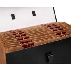 Maletin marca Liderpapel con fuelle 255x390x120 mm