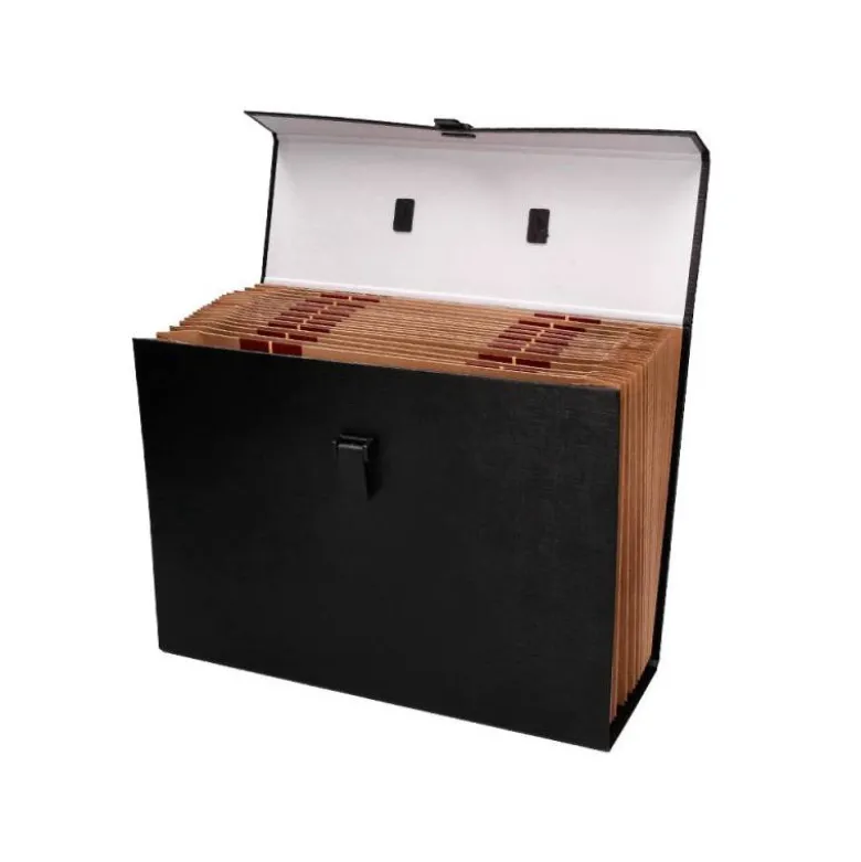 Maletin marca Liderpapel con fuelle 255x390x120 mm