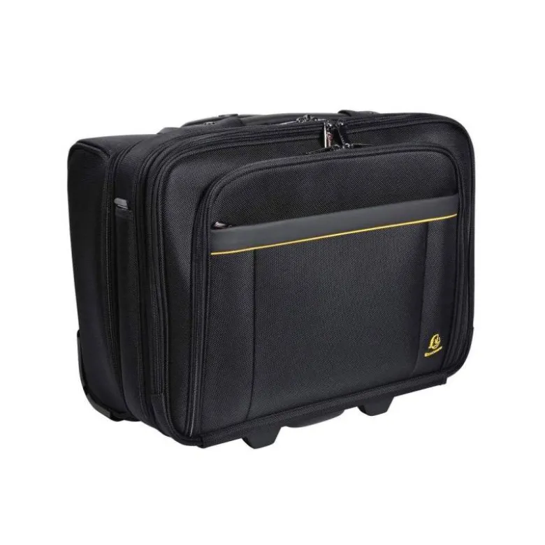 MALETIN PARA PORTATIL EXACOMPTA EXACTIVE HASTA 15.6" CON RUEDAS Y ASA TELESCOPICA NEGRO 450X255X395