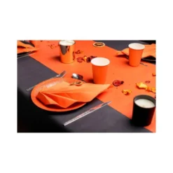 MANTEL PRONAPPE SPUNBOND POLIPROPILENO REPELENTE AL AGUA RECICLABLE 100% COLOR NEGRO ROLLO ANCHO 1,20 MT