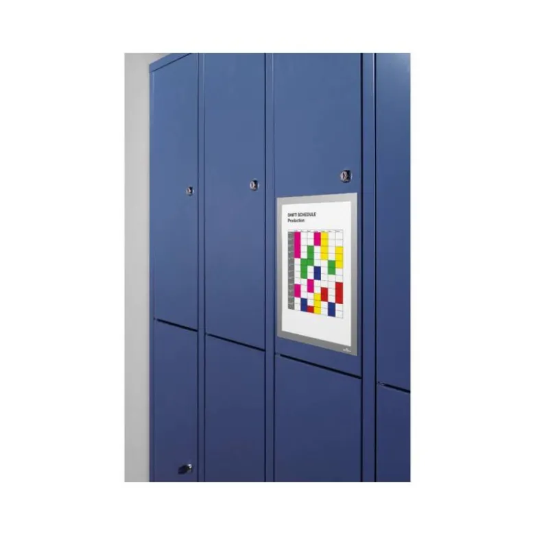MARCO PORTA ANUNCIOS DURABLE DURAFRAME MAGNETICO DIN A4 COLOR AZUL