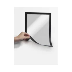 MARCO PORTA ANUNCIOS DURABLE DURAFRAME MAGNETICO DIN A4 COLOR NEGRO PACK DE 5 UNIDADES
