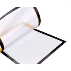MARCO PORTA ANUNCIOS LIDERPAPEL MAGNETICO DIN A4 DORSO ADHESIVO REMOVIBLE COLOR AMARILLO