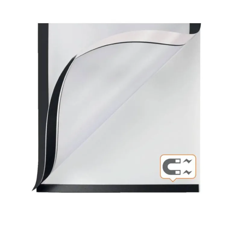 MARCO PORTA ANUNCIOS NOBO DIN A3 MARCO MAGNETICO AUTOADHESIVO COLOR NEGRO PACK DE 2 UNIDADES