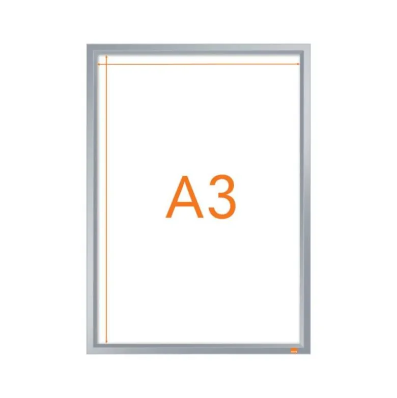 MARCO PORTA ANUNCIOS NOBO IMPRESSION PRO DIN A3 MARCO DE CLIP ALUMINIO 320X17X445 MM