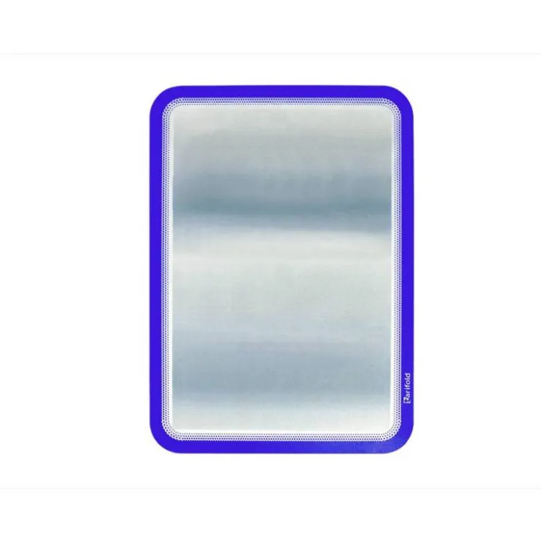 Marco Tarifold Din A4 adhesivo color azul pack de 2
