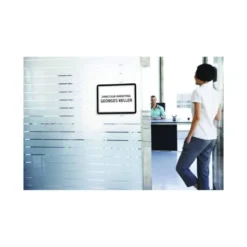 Marco Tarifold Din A4 adhesivo color negro pack de 2