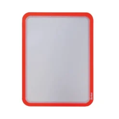 Marco Tarifold Din A4 magnetico color rojo pack de 2