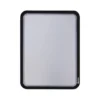 Marco Tarifold Din A4 magnetico color negro pack de 2