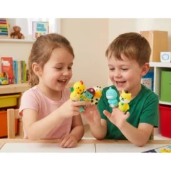 MARIONETAS DE DEDOS IMAGINOVO TINY TALES PVC ANIMALES FANTASIA BLISTER DE 5 UNIDADES SURTIDAS