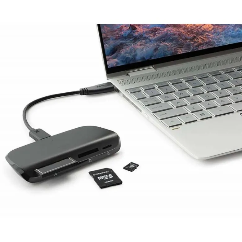 Memoria Flash USB Micro SDHC Q-connect 64 GB