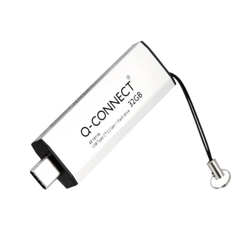 MEMORIA USB Q-CONNECT FLASH DRIVE 32 GB 3.2 TIPO C