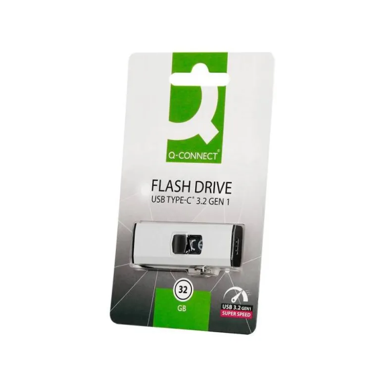 MEMORIA USB Q-CONNECT FLASH DRIVE 32 GB 3.2 TIPO C