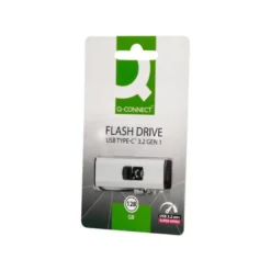 MEMORIA USB Q-CONNECT FLASH DRIVE 128 GB 3.2 TIPO C