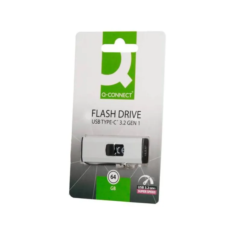 MEMORIA USB Q-CONNECT FLASH DRIVE 64 GB 3.2 TIPO C