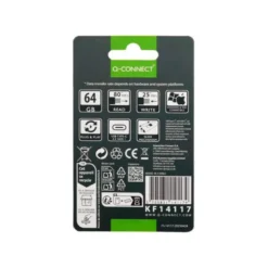 MEMORIA USB Q-CONNECT FLASH DRIVE 64 GB 3.2 TIPO C
