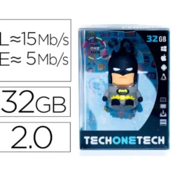 MEMORIA USB TECH ON TECH PENDRIVE 32 GB SUPER BAT