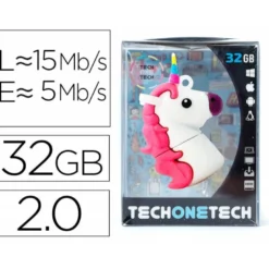 MEMORIA USB TECH ON TECH PENDRIVE 32GB MI UNICORNIO